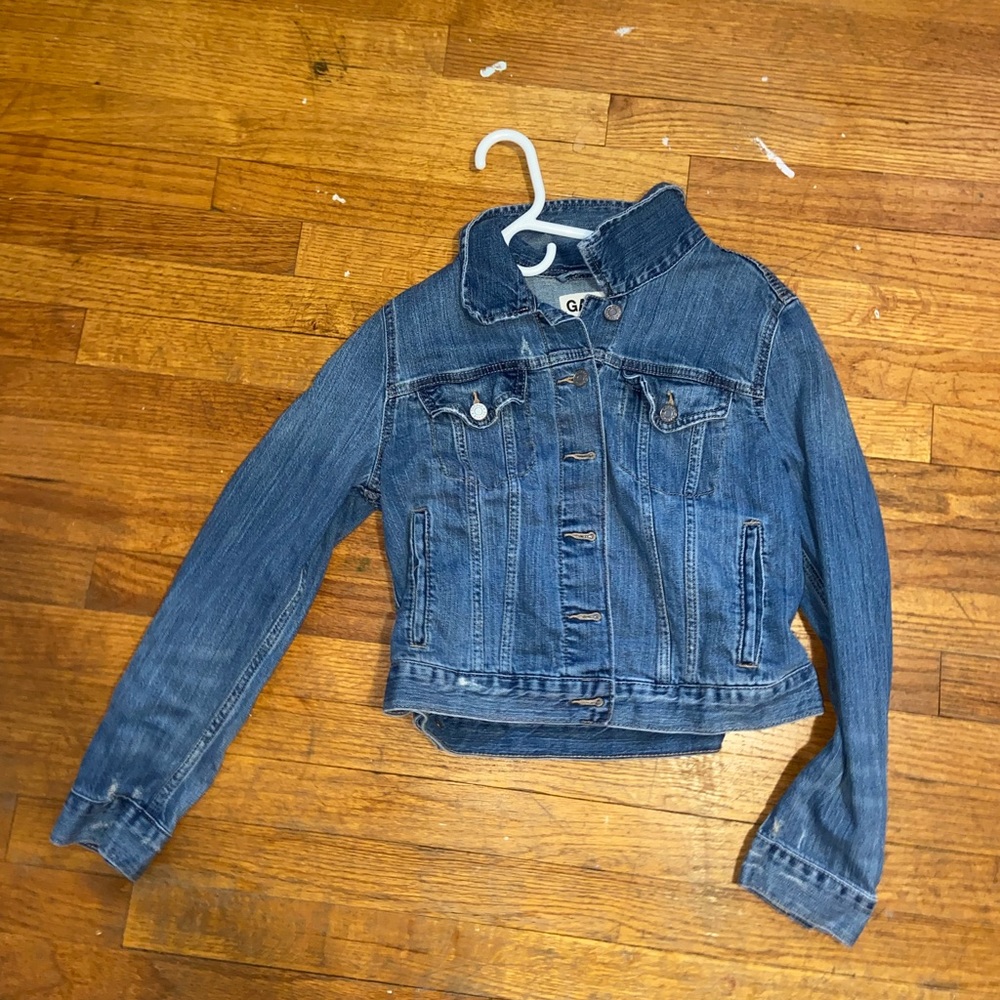 Garage denim jacket size large lightly used